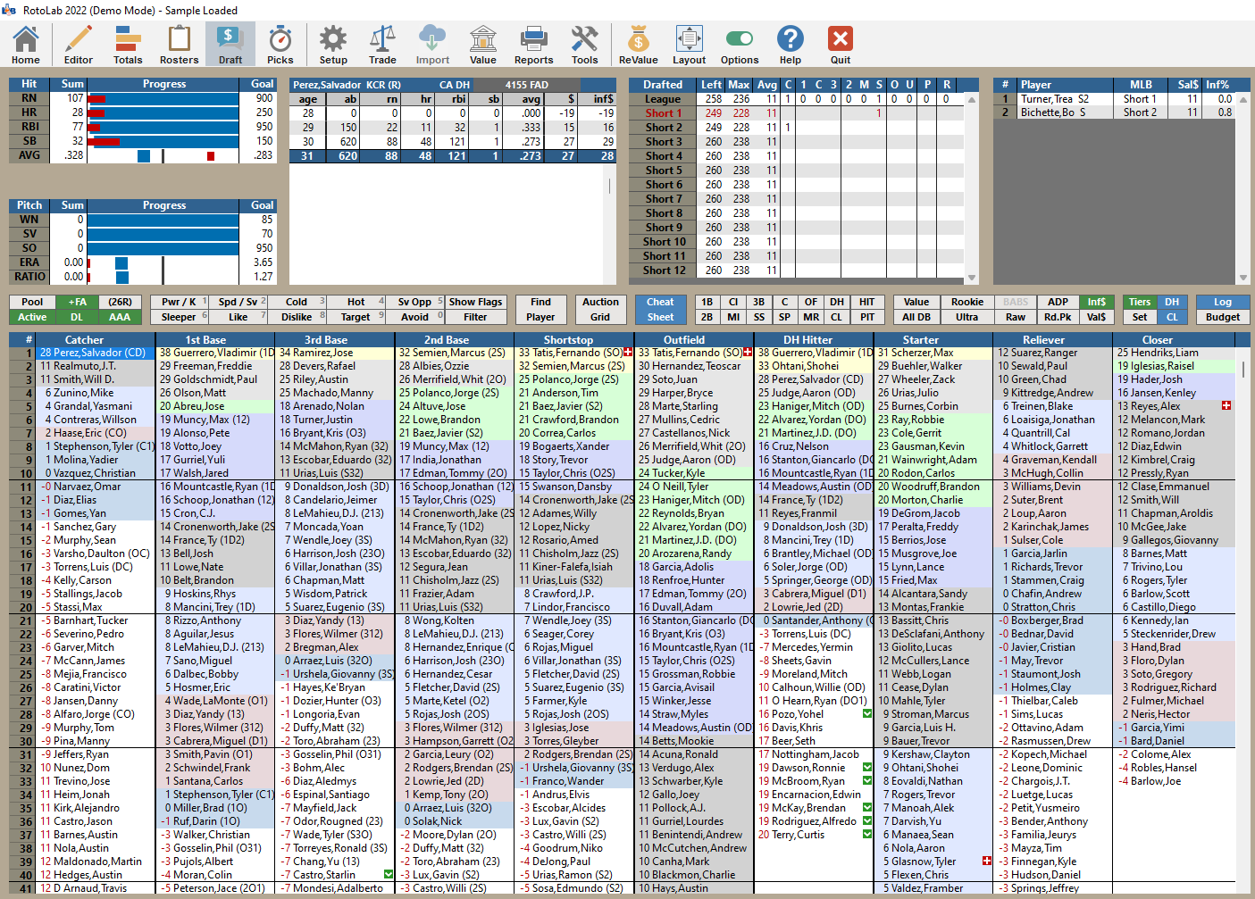 fantasy football draft software 2022